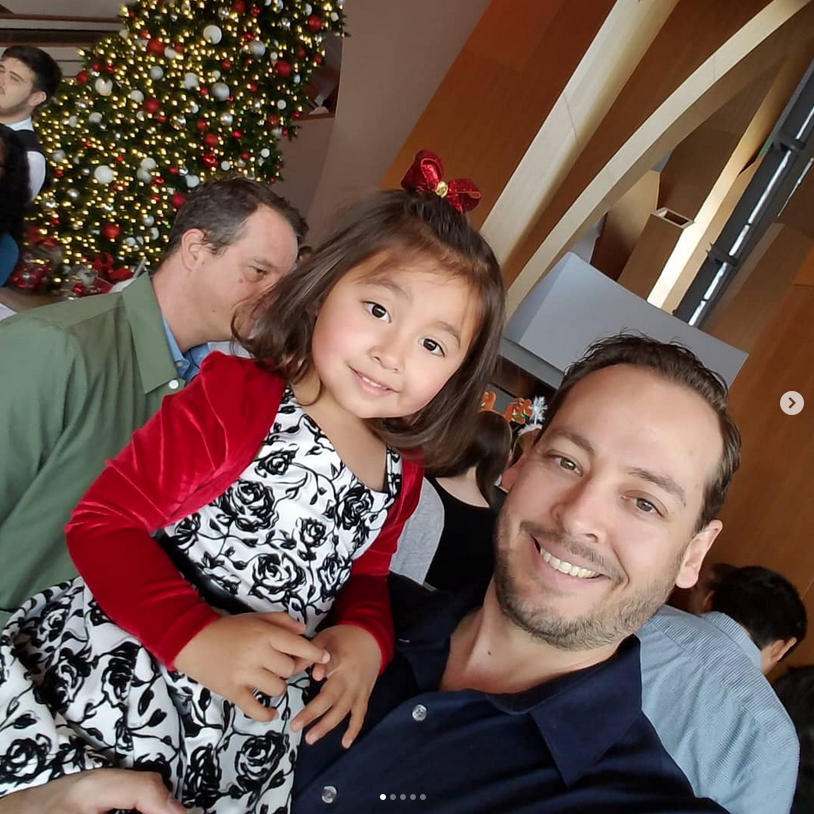 Mike and Aria at Walt Disney Concert Hall